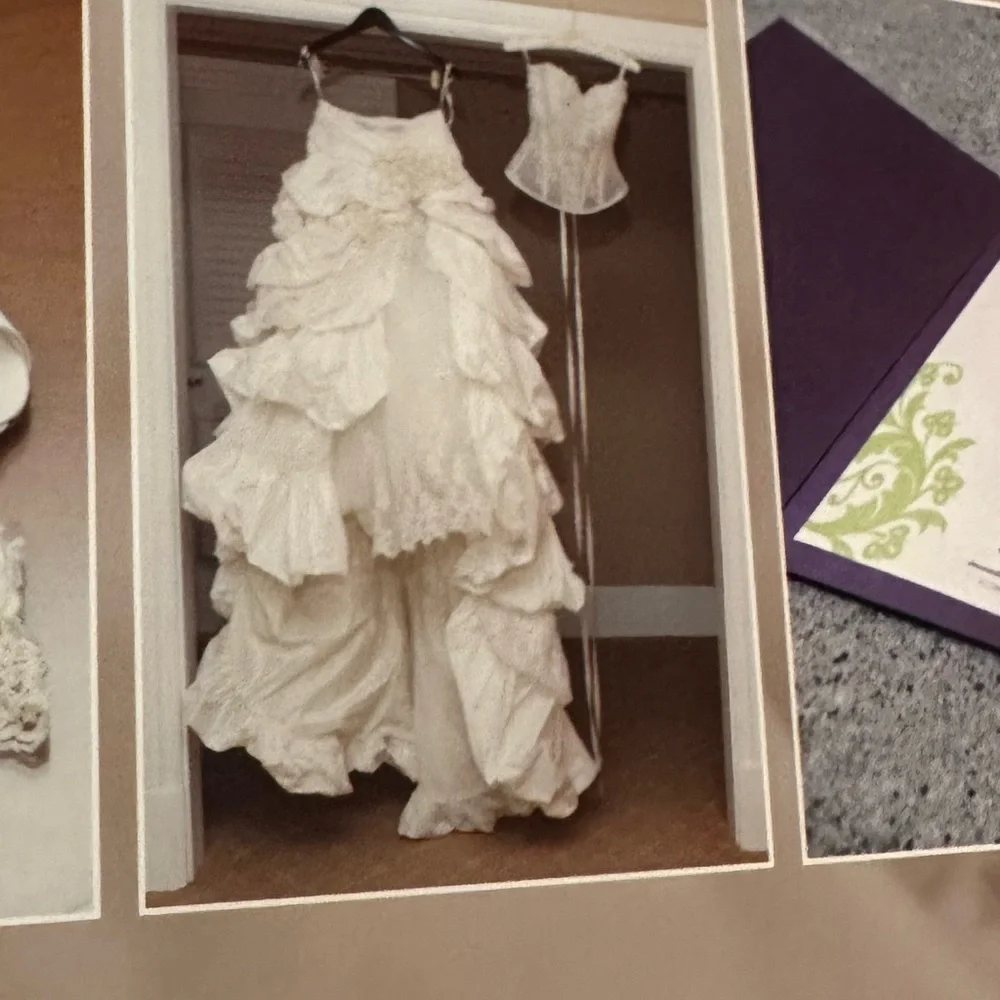 Pnina Tornai bridal gown corset and skirt wedding dress - Picture 9 of 16